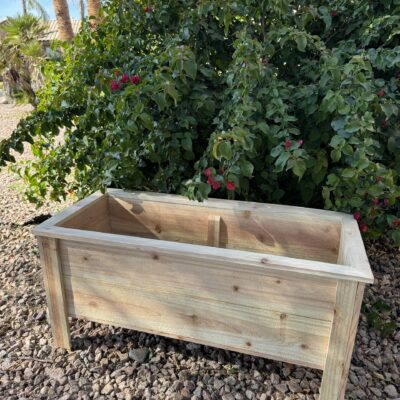 Medium Planter - Organic Cedar Raised Bed Planter