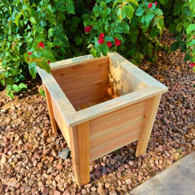 Small Planter - Organic Cedar Raised Bed Planter