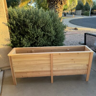 XXL Planter (Custom) - Organic Cedar Raised Bed Planter